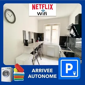 023 Chic & Cosy F1 23m2 Hypercentre Wifi Smart Tv Netflix Saint-Etienne (Loire)